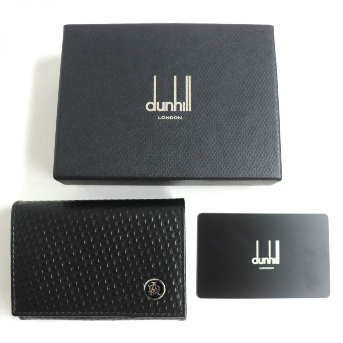 dunhill わかし ダンヒル カードケース 【新品未使用・美品】箱付き