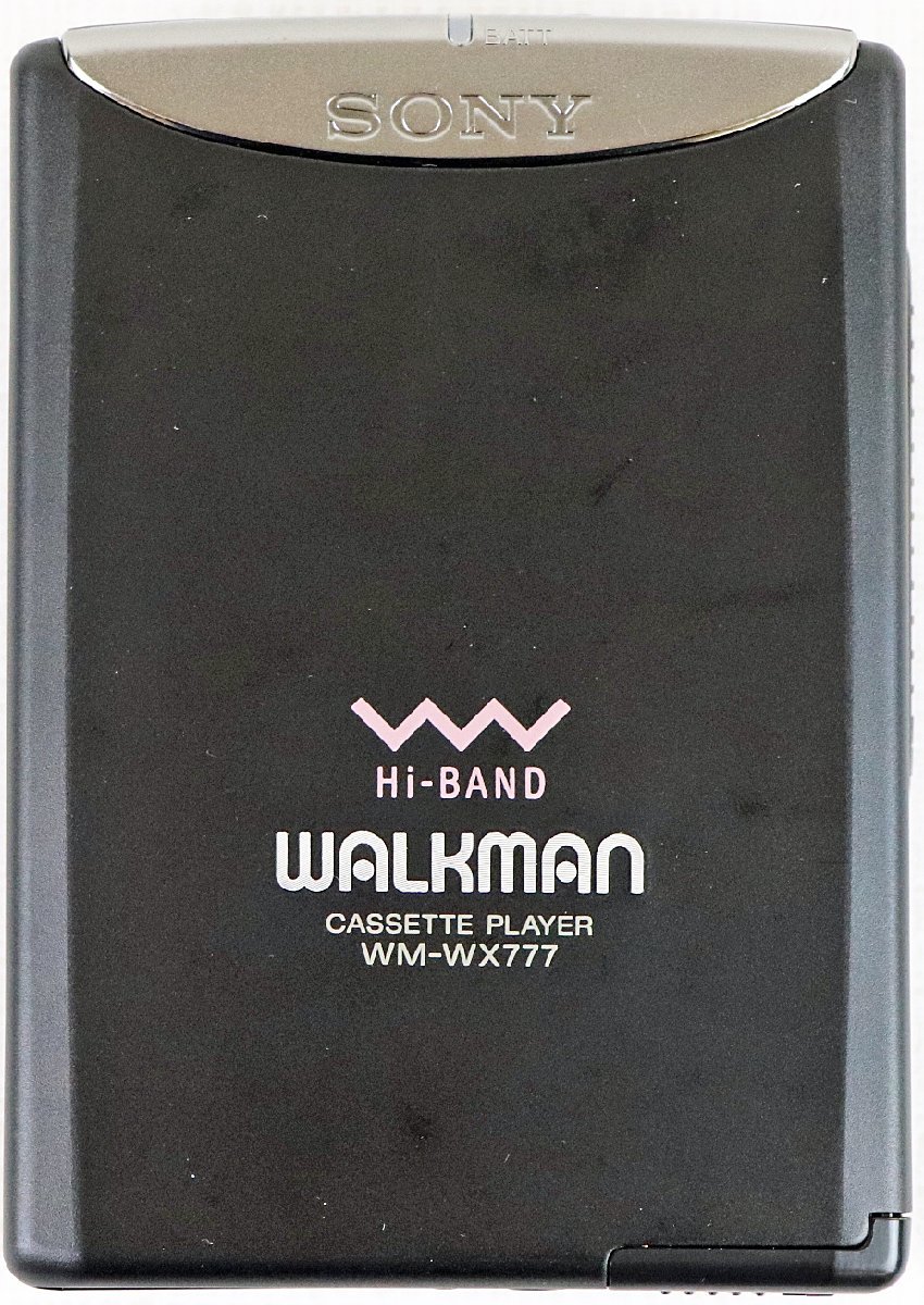 S◇ジャンク品◇ウォークマン/WALKMAN WM-WX777 B ブラック ソニー