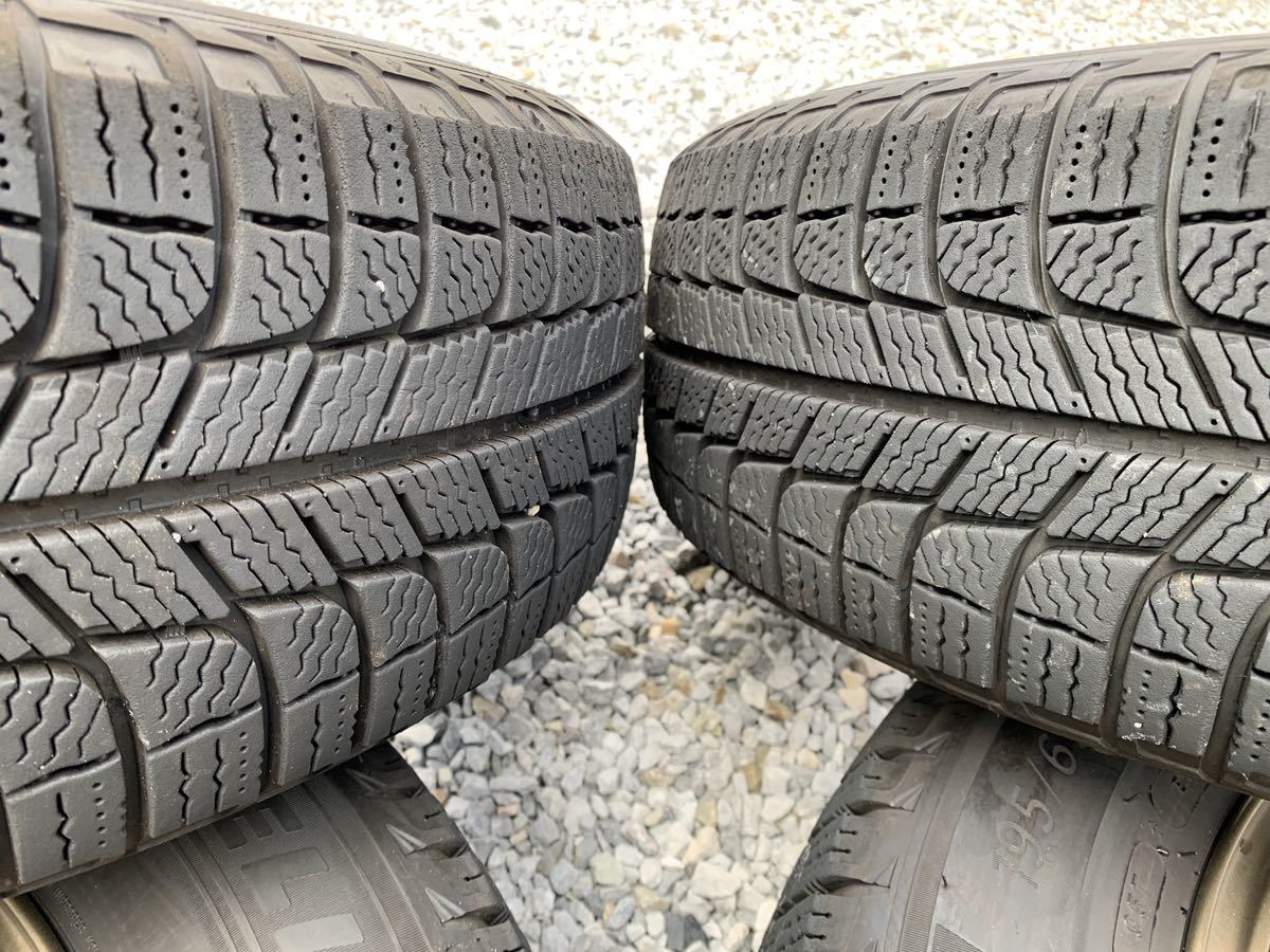 ミシュランX-ICE3+ 195/65R15 ブロンズホイール4本セット　ノア　ヴォクシー など MICHELIN 195&frasl;65R15 X-ICE 0 セダン VR