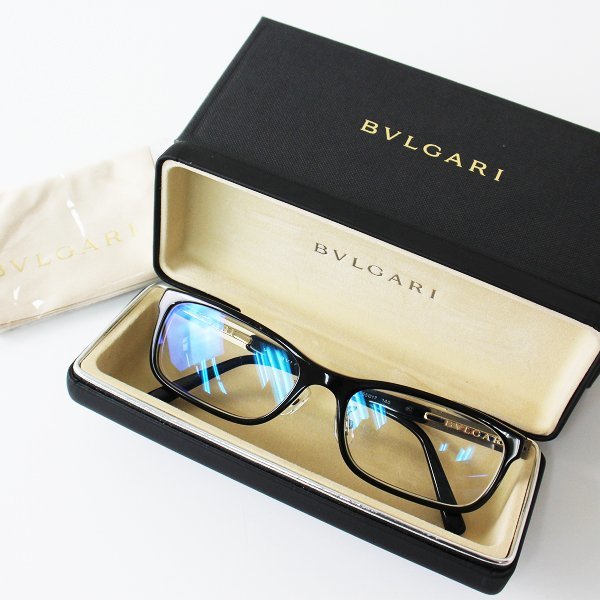 限定セール，新作登場 BVLGARI ブルガリ 501 55 17 140 メガネ 度入り/ブラック ロゴ 2400013032445(服飾小物)｜売買されたオークション情報、yahooの商品情報をアーカイブ公開 - オークファン 服飾小物
