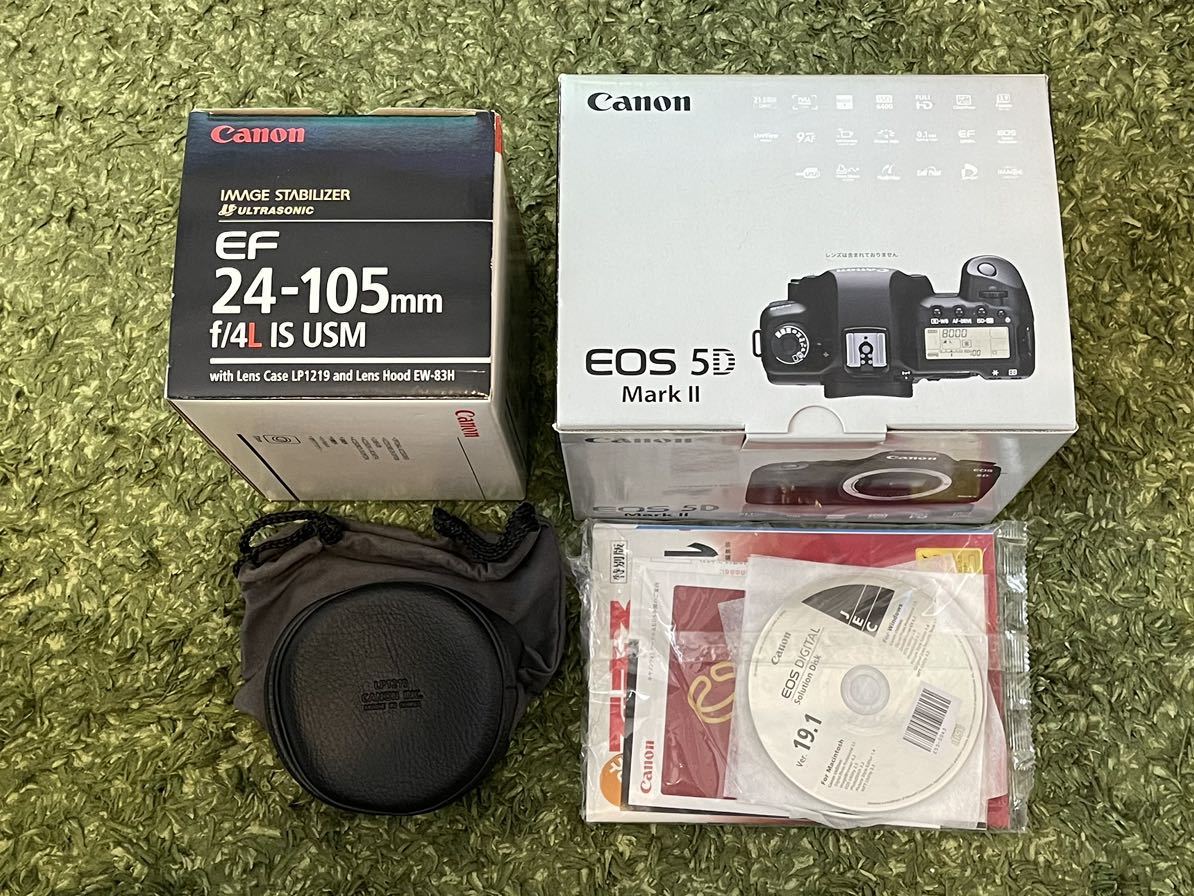 EOS 5D Mark II ボディ EF 24-105mm レンズ オマケ セットCanon 付属品