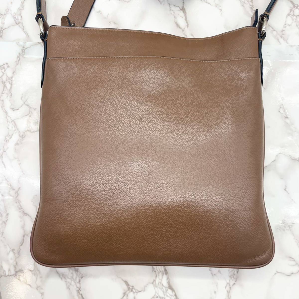 コーチ COACH ショルダーバッグ ブラウン 茶色 サコッシュ ロゴ 【公式 