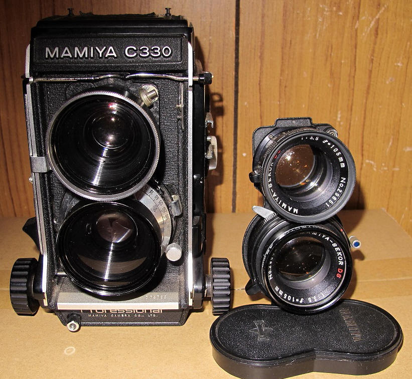 MAMIYA C330 Professional SEKOR 105mmF3.5 SEKOR65mmF3.5 セット
