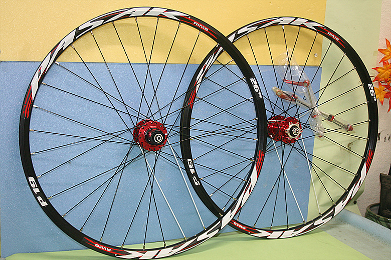 安い，お買い得 PASAK MTB 26インチ 29er 選択 軽量 KT F:2 R:4テーパーベアリングハブ ディスクリム組 前後セット(26インチ、650C)｜売買されたオークション情報、yahooの商品情報をアーカイブ公開 - オークファン ホイール（完組、手組）