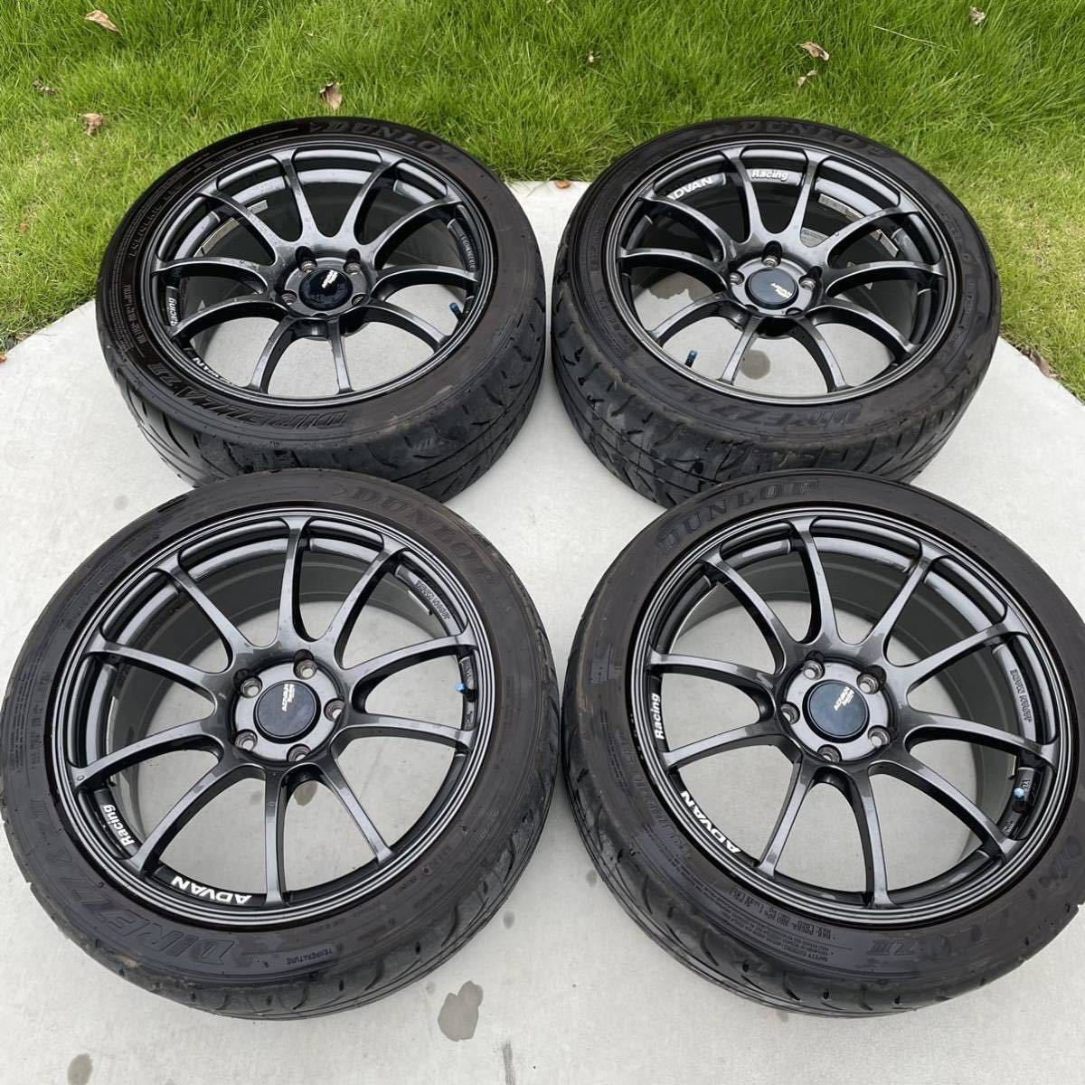 期間限定特売 【中古】アルミホイール ADVAN RACING RZ 18インチ × 8.5