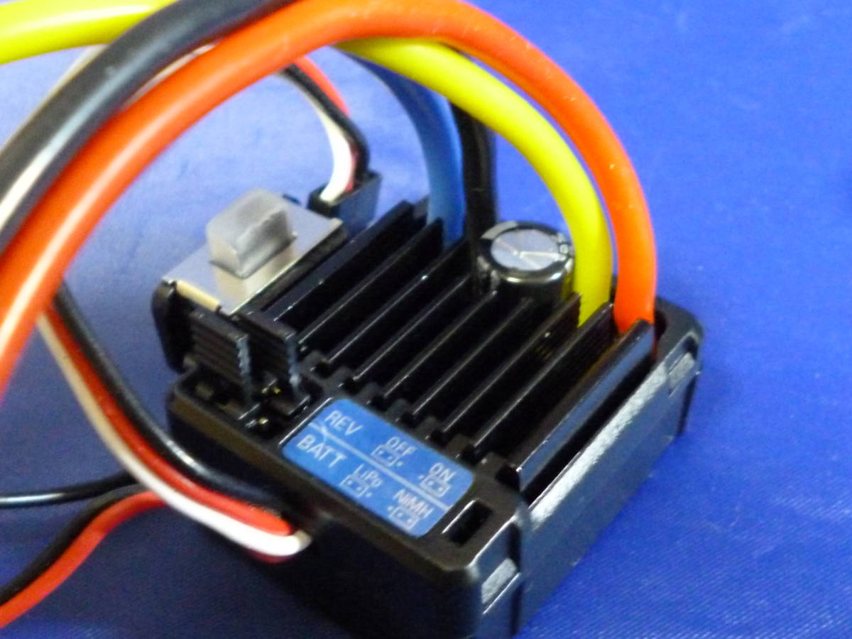 京商オリオン　ブラシモーターアンプ4個セット 京商 ORION WP ブラシモーター用防水ESC Sプラグ アンプ オリオン 540