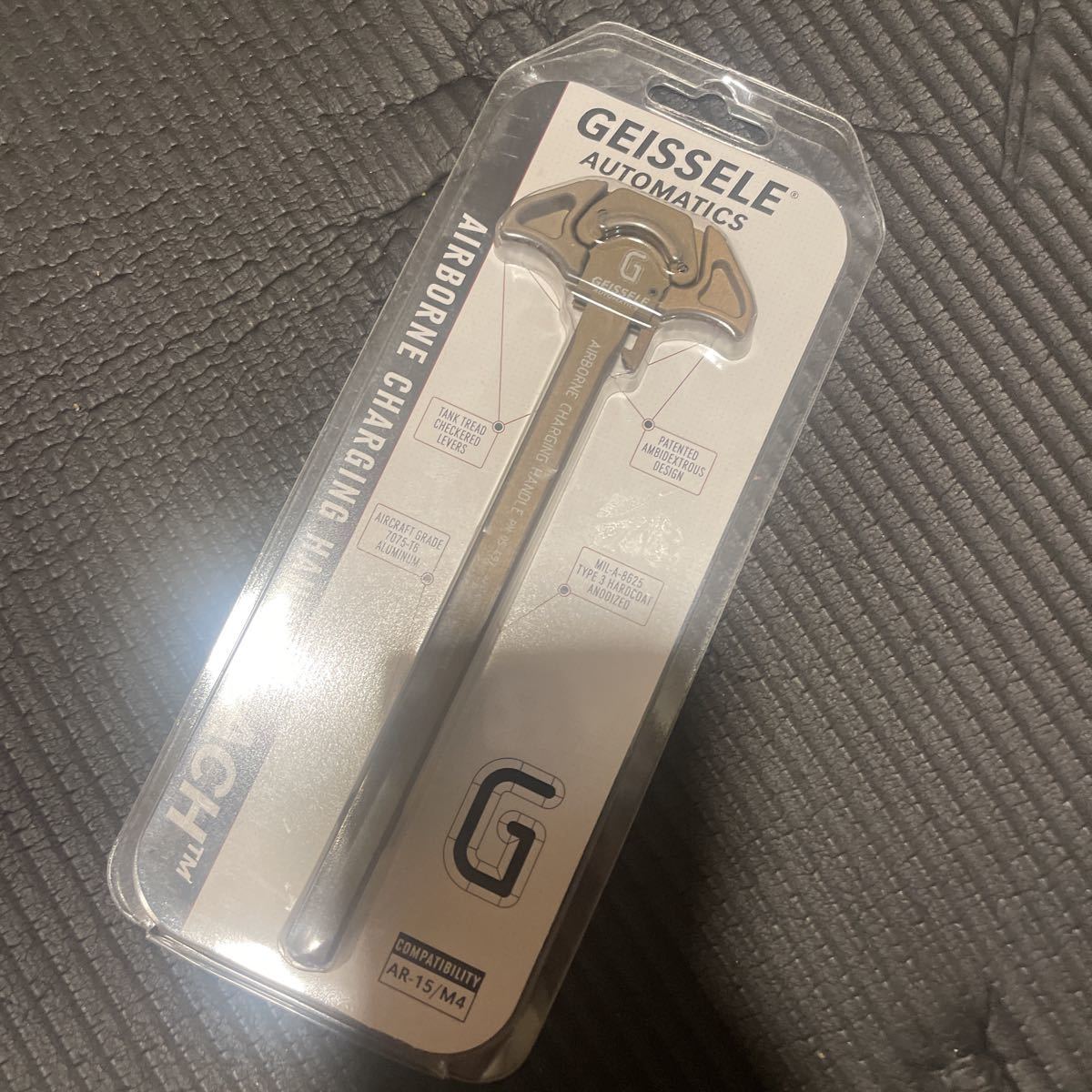 実物 ACH geissele ガイズリー アンビ チャージングハンドル ガスブロ