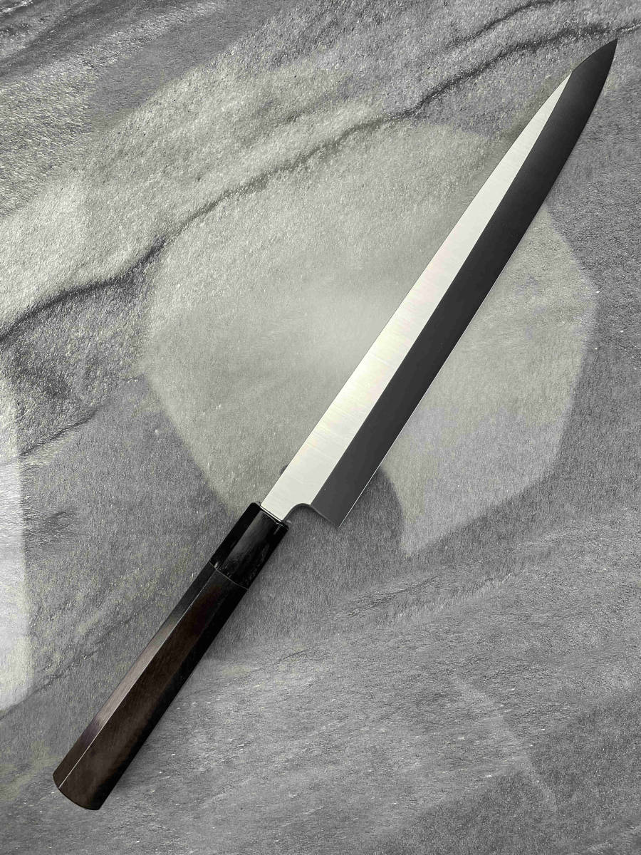 【定番，得価】 圧倒的な 9寸 V金10号 柳刃包丁 刺身包丁 真空焼き入れサブゼロ処理 和包丁牛刀 黒檀黒水牛八角柄(刺身包丁)｜売買されたオークション情報、yahooの商品情報をアーカイブ公開 - オークファン 包丁
