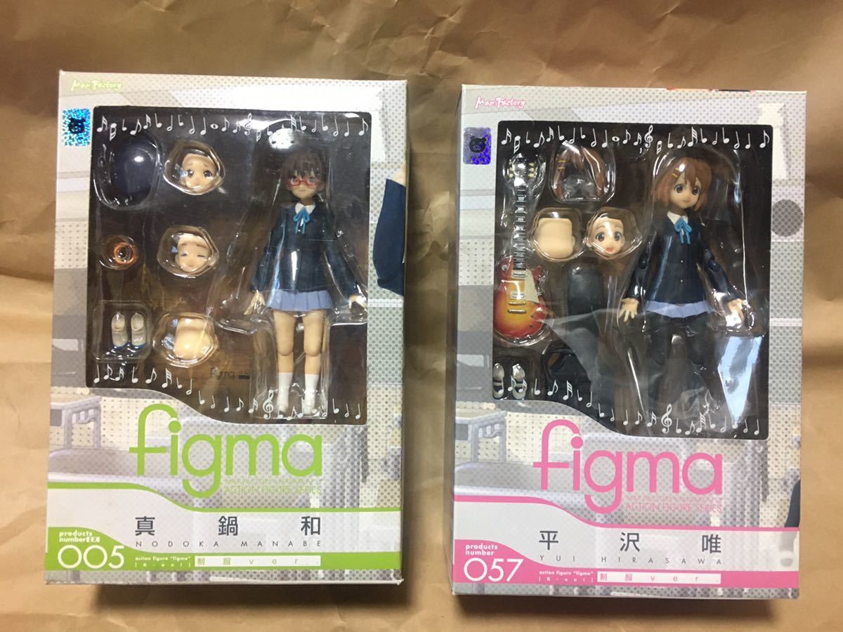 【開封済・ほぼ新品】figma けいおん 平沢唯 真鍋和