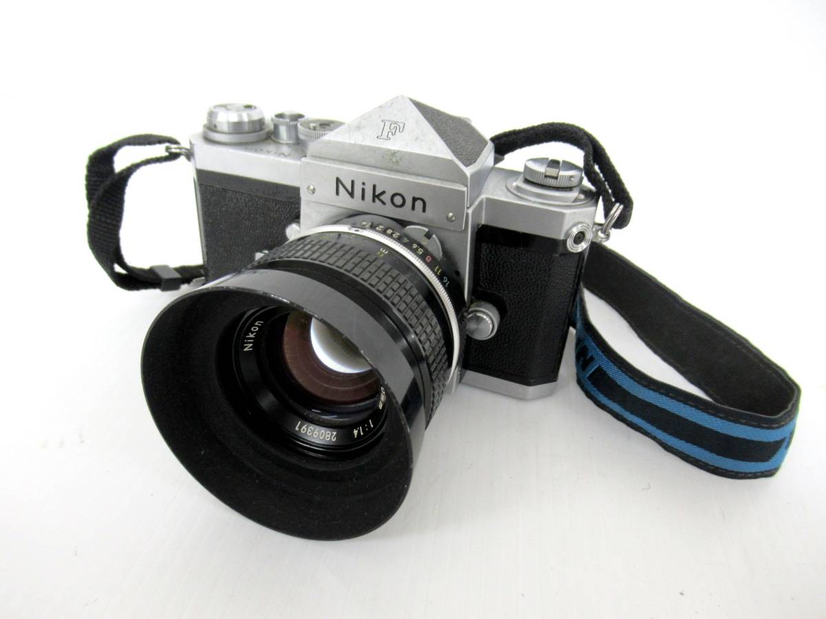 Nikon 50mm F Auto f1.4 アイレベル アイレベル後期型 + NIKKOR-S with