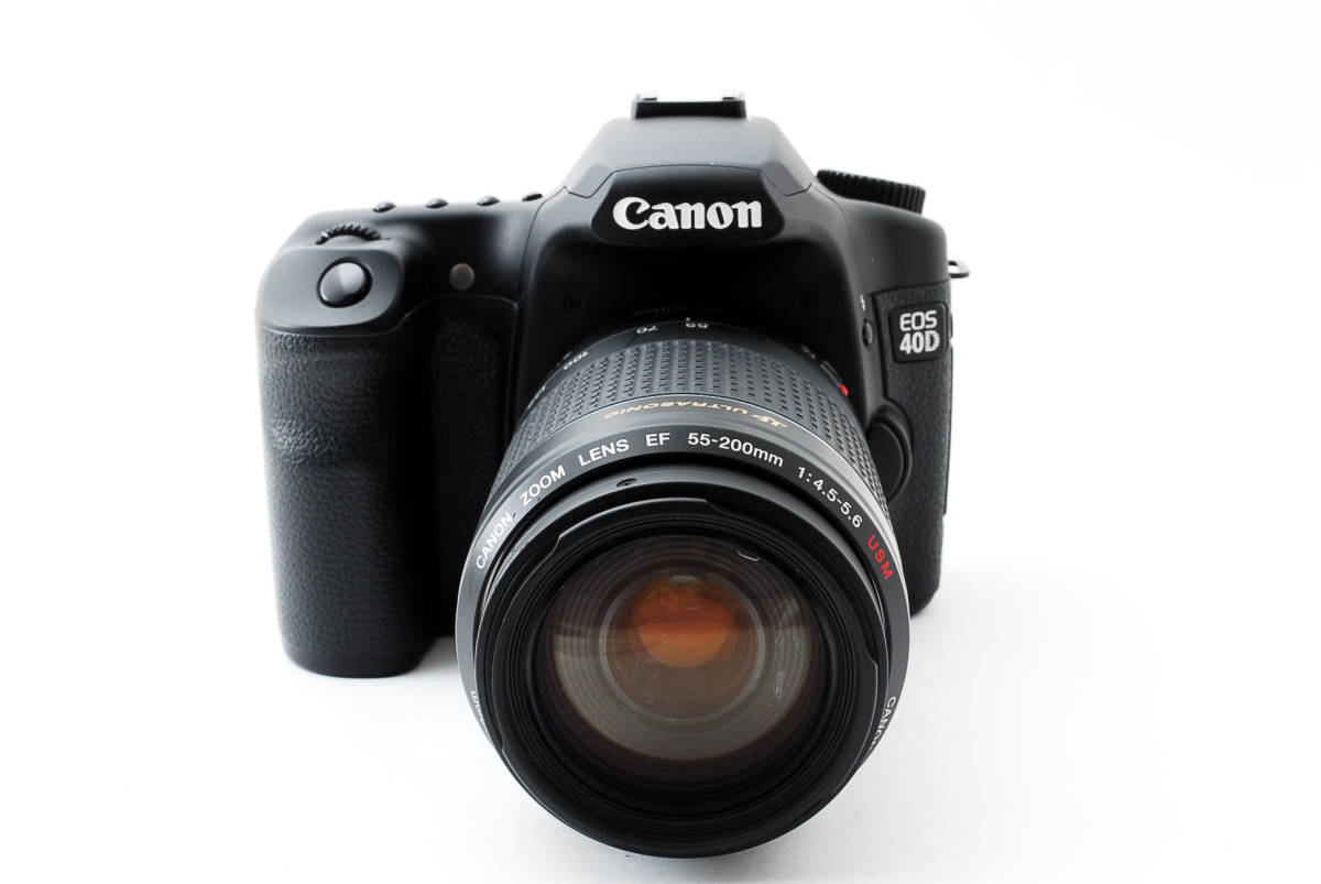 EOS 40D Canon ダブルズームセット 中古キヤノン 美品 キャノン ☆実
