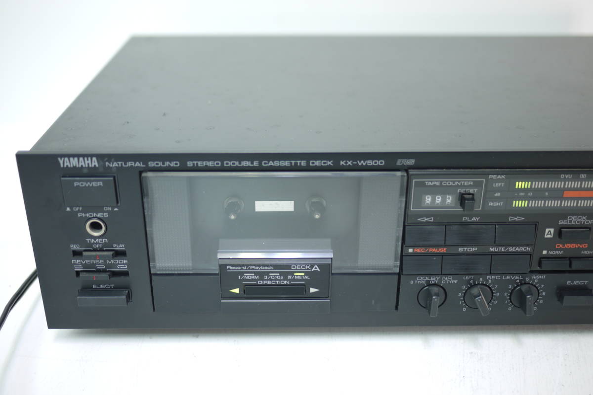 994 YAMAHA ヤマハ KX-W500 カセットデッキ ダブルカセットデッキ 