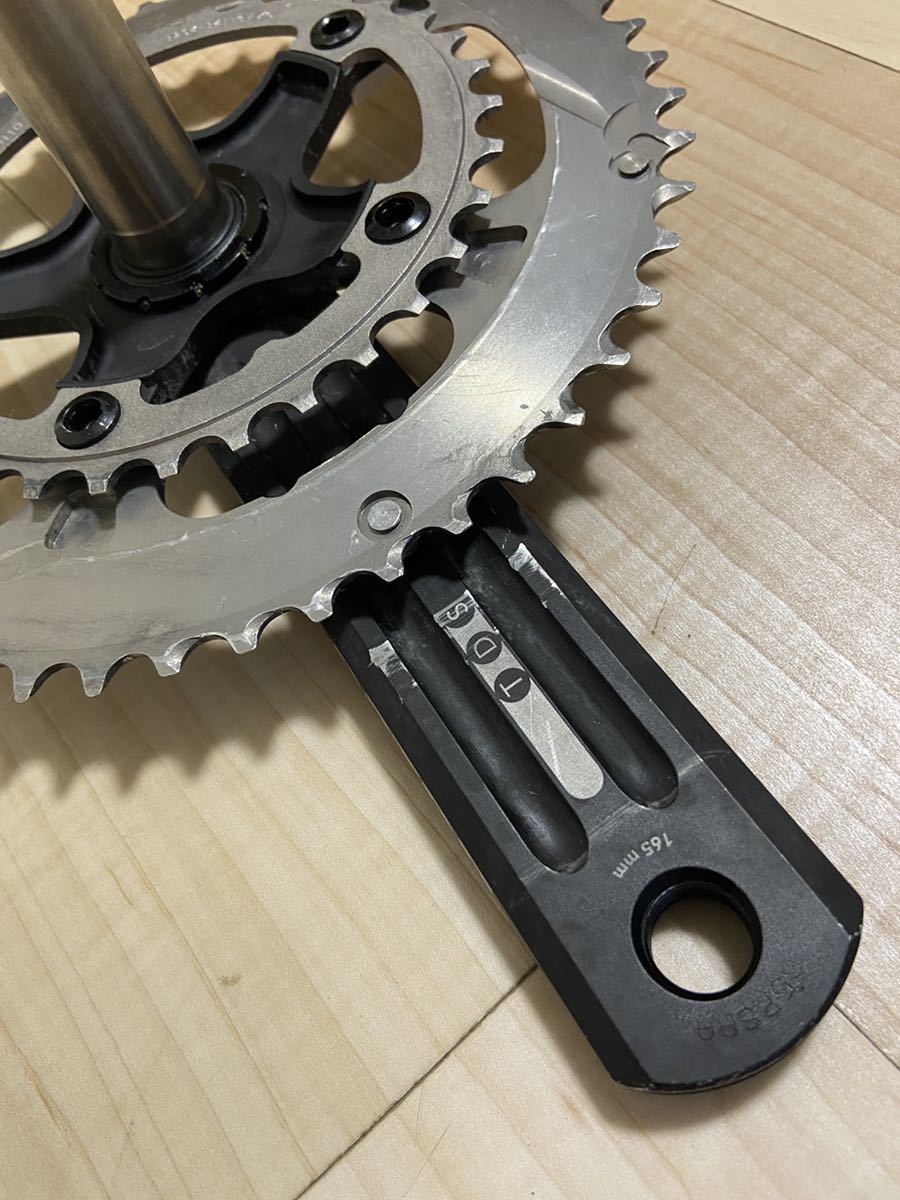 R8000 クランク165mm チェーンリングROTOR 52-36 【公式通販】