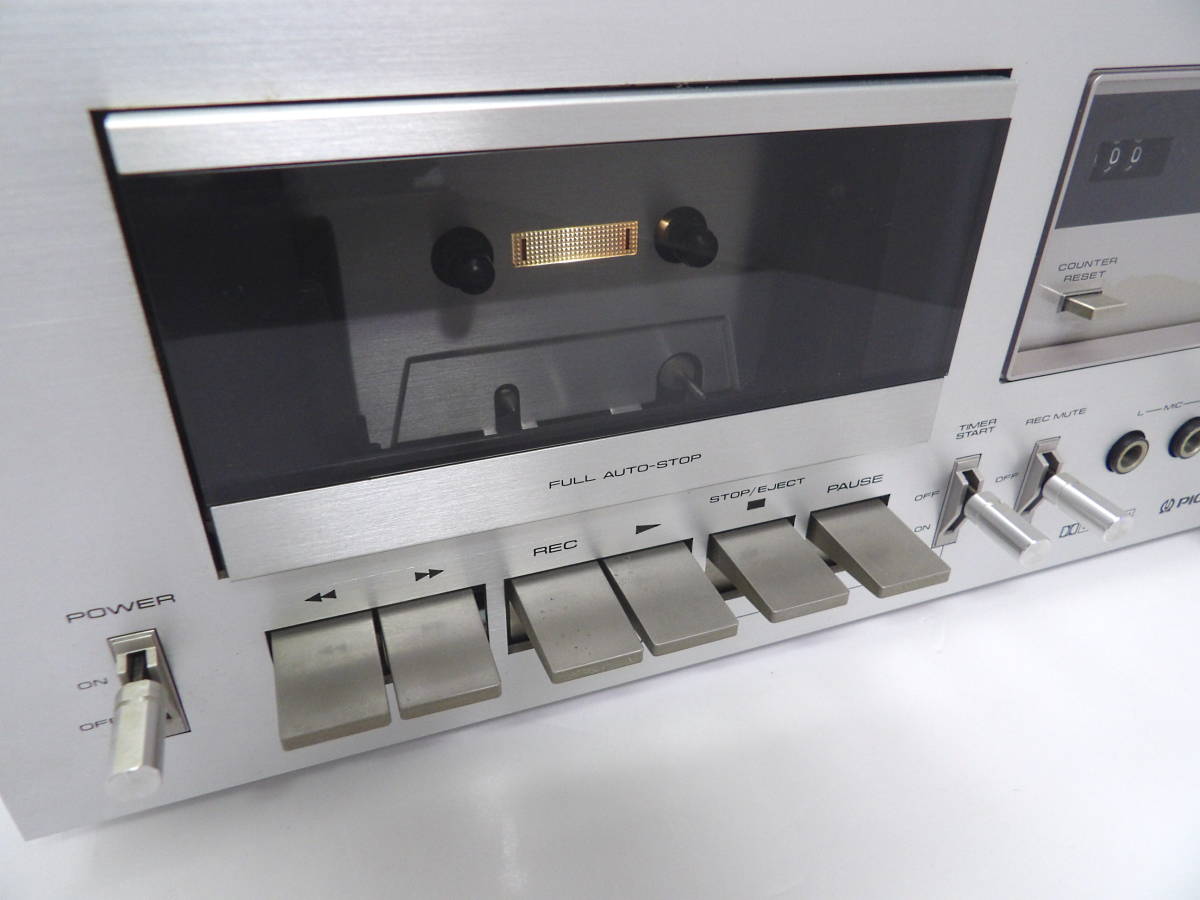 PIONEER パイオニア CT-55T カセットデッキ 名機 昭和レトロ 【公式通販】