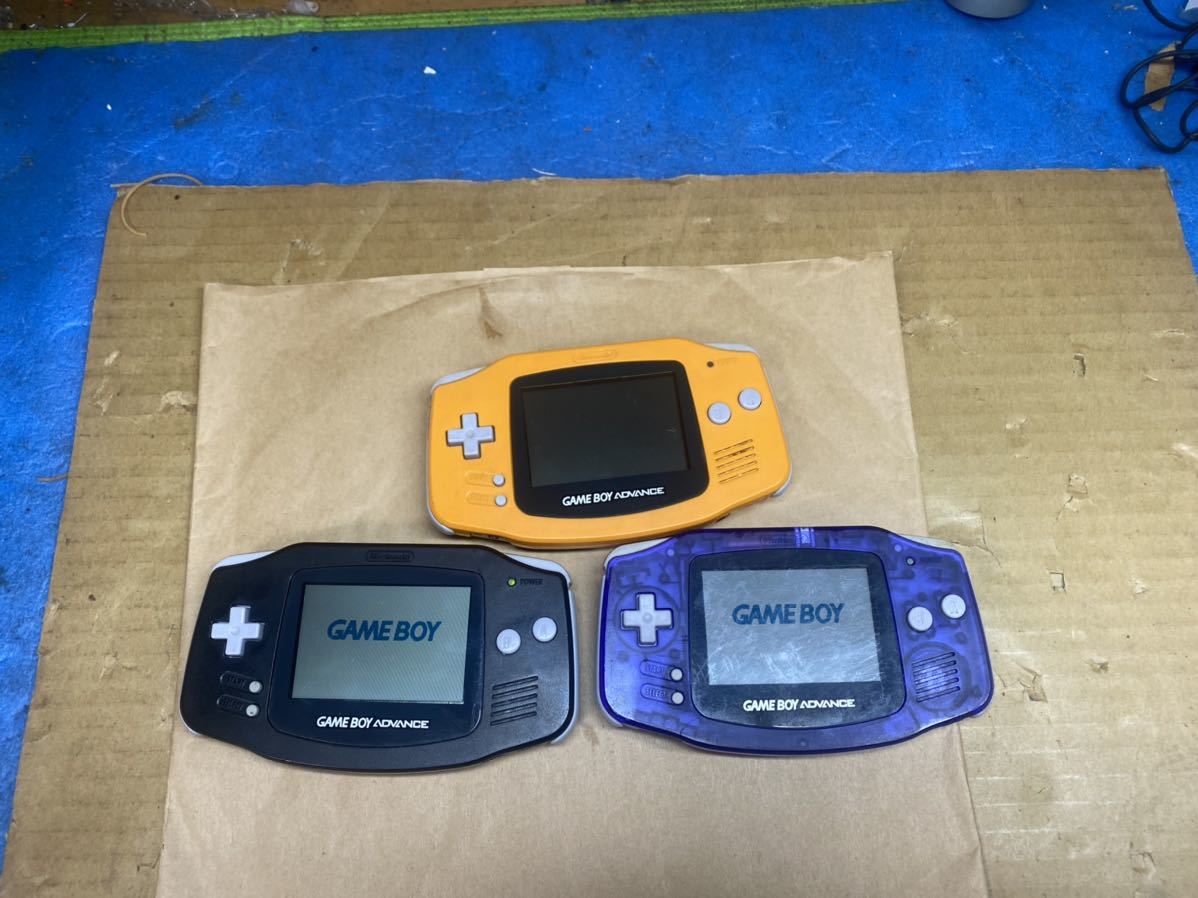 2026，100%新品 ゲームボーイアドバンス :AGB-001 3台セット(本体)｜売買されたオークション情報、yahooの商品情報をアーカイブ公開 - オークファン 本体