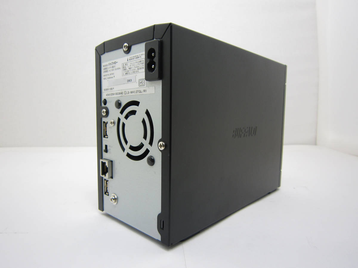 NAS 1TB BUFFALO LS-WH1.0TGL/R1 3640 LinkStation LS-WHGL/R1シリーズ