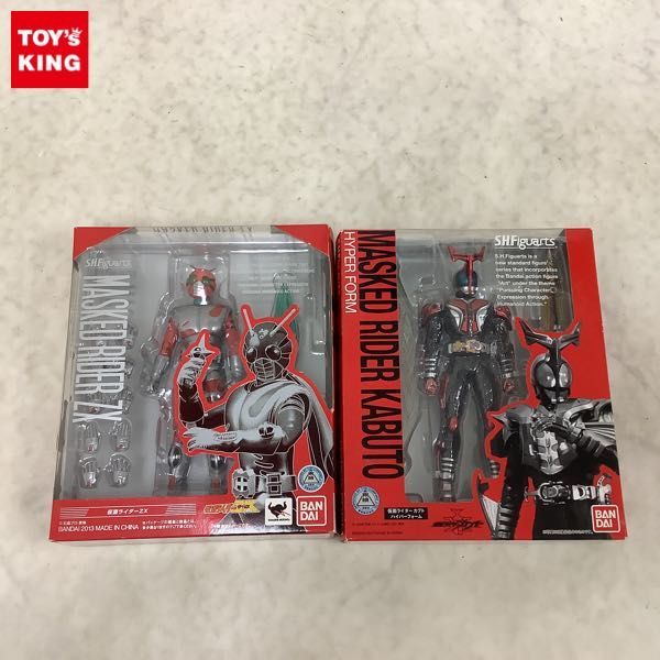 ジャンクセット 1円〜 S.H.Figuarts 仮面ライダーZX 仮面ライダーカブト ハイパーフォーム