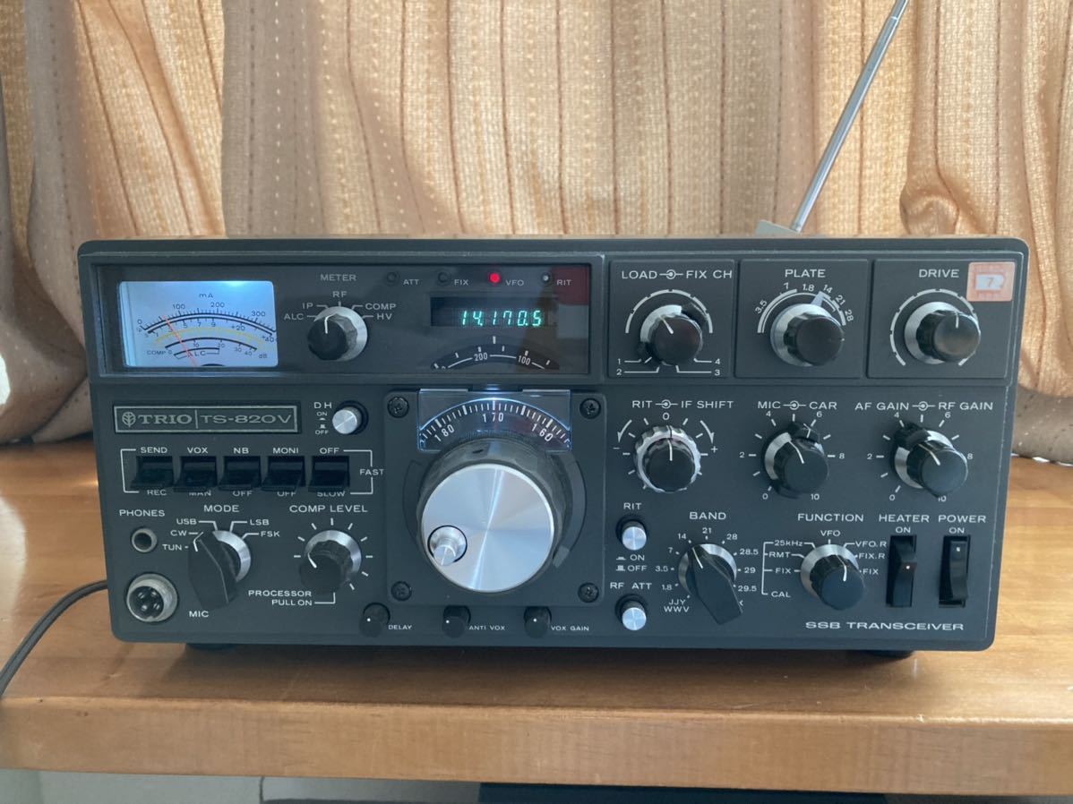 TRIO TS-820V トランシーバー TRIO 無線機 TS-820Vをお譲りします♪ - Yahoo!オークション トリオ