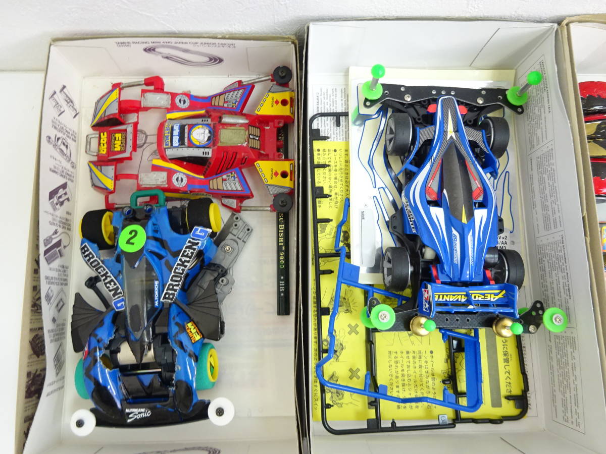 リアルミニ四駆スピンコブラ、バックブレーダー他まとめて