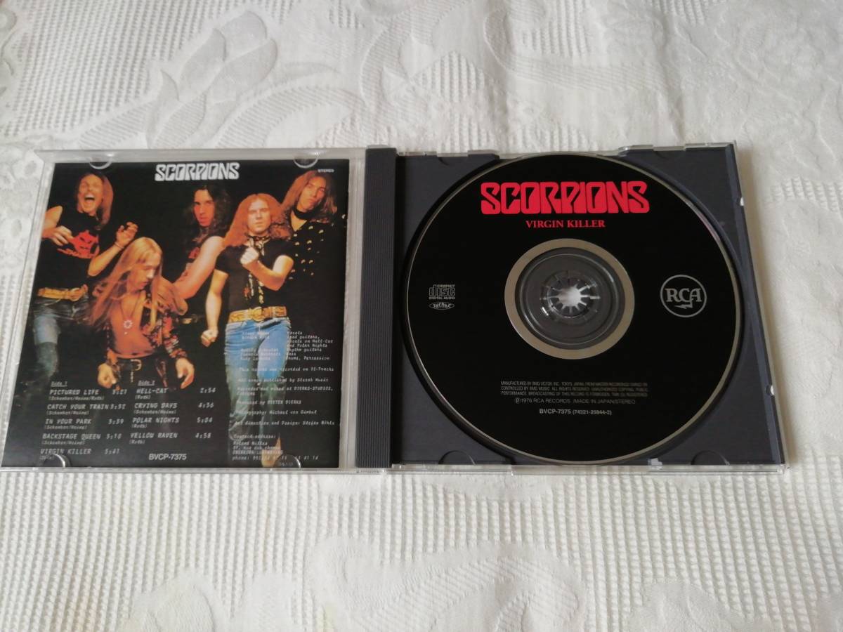 スコーピオンズ Virgin Scorpions ヴァージン・キラー SCORPIONS 