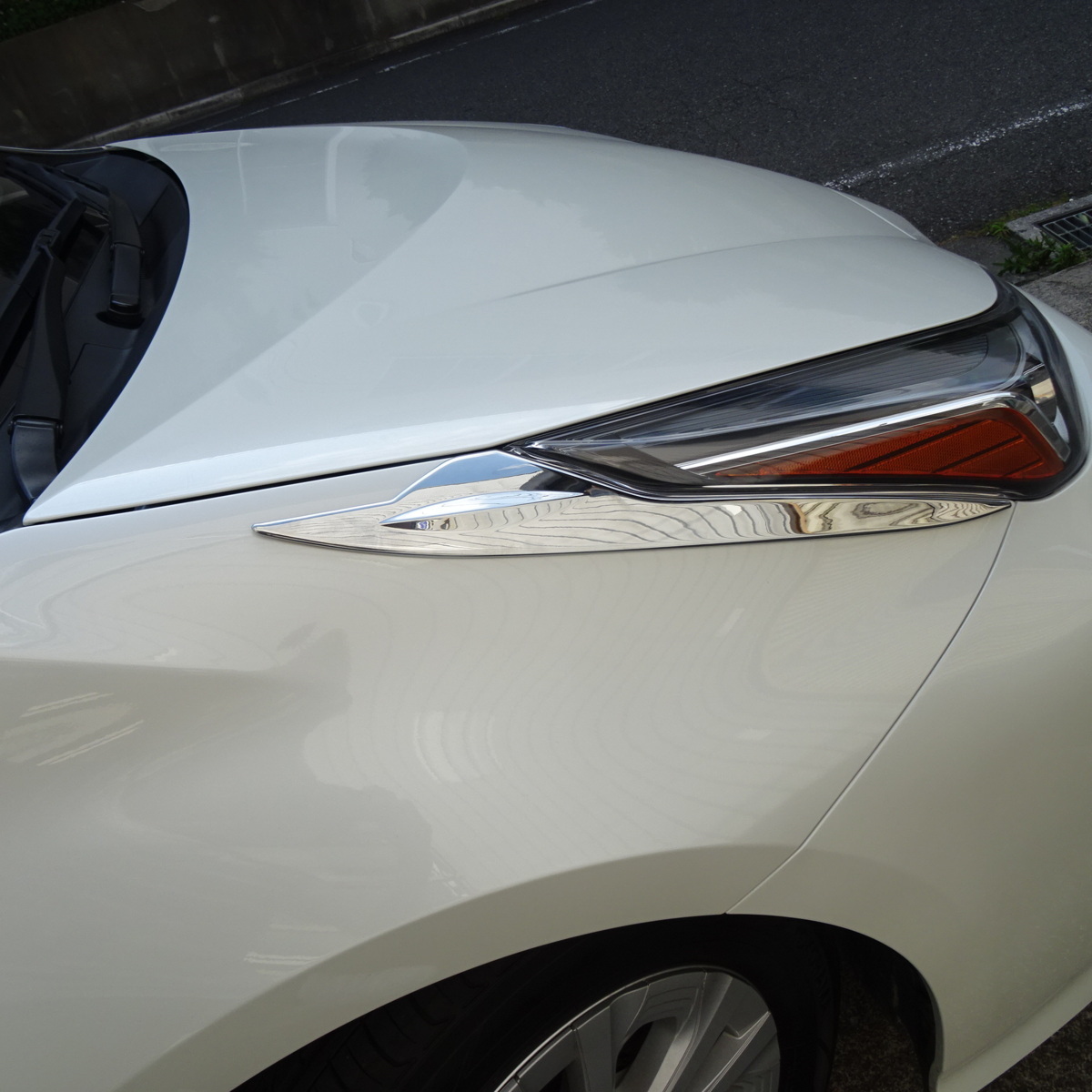 車 □新品□MR2 AW11 リア バックウインドウ アウトサイド モールディング