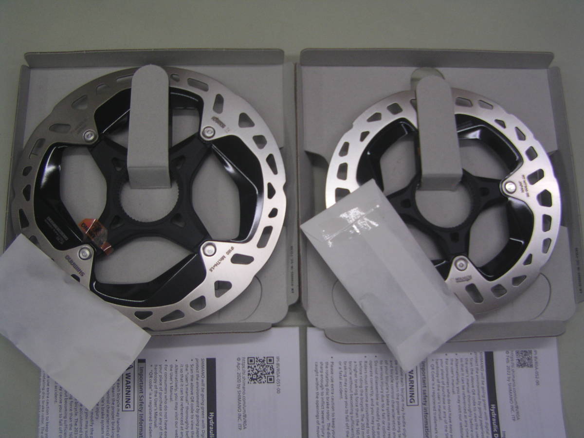 RT-MT-900 ディスクローター　デュラエース 入荷状況 デュラエース/XTR RT-MT900 160mm、140mm 各1枚 新品