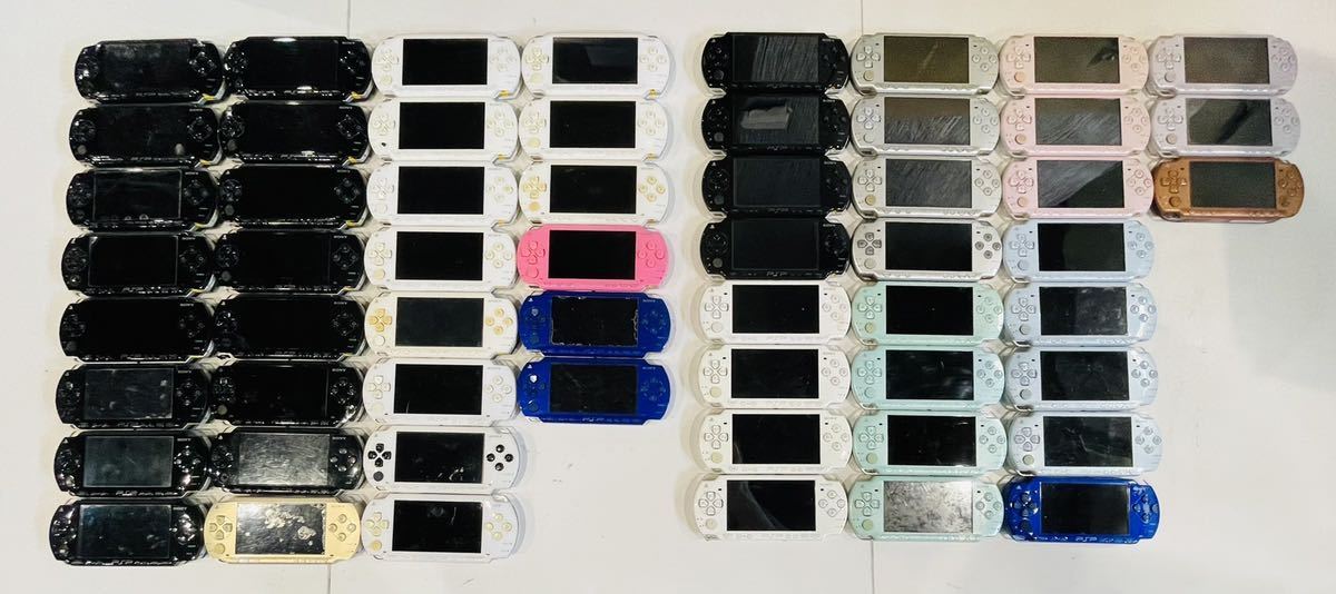 高品質，大人気 SONY PSP 2000 1000 プレイステーションポータブル 57台セット PSP 動作未確認 T4(PSP2000シリーズ)｜売買されたオークション情報、yahooの商品情報をアーカイブ公開 - オークファン PSP本体