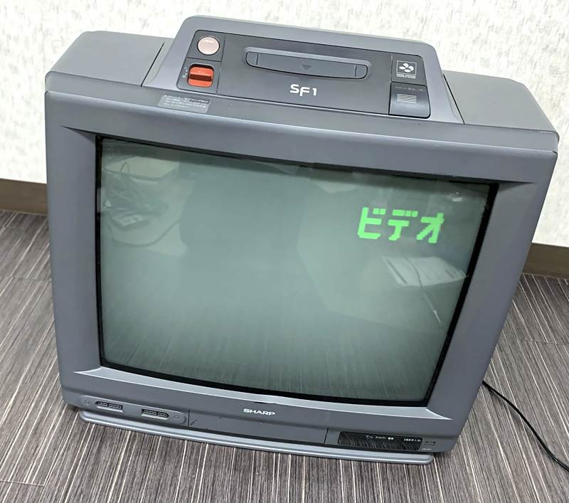 Sharp Sf1 SHARP SF1 スーパーファミコン内蔵テレビ リモコン コントロラー付き 21G-SF1 シャープ 任天堂 Nintendo(本体 ...