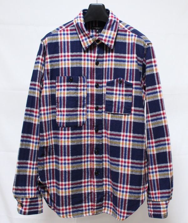  16AW Engineered Garments エンジニアードガーメンツ Work Shirt Plaid Flannel ワークシャツ S チェック ネル(長袖シャツ)｜売買されたオークション情報、yahooの商品情報をアーカイブ公開 - オークファン 長袖シャツ