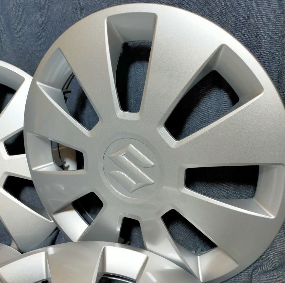 スズキ純正 (12インチ) フルホイールキャップセット エブリィバン（SUZUKI EVERY）ホイール | スズキ純正用 [5 DA17V ホイールカバー 12インチ エブリィバン [1 [1型〜4型 スズキ 新車外し