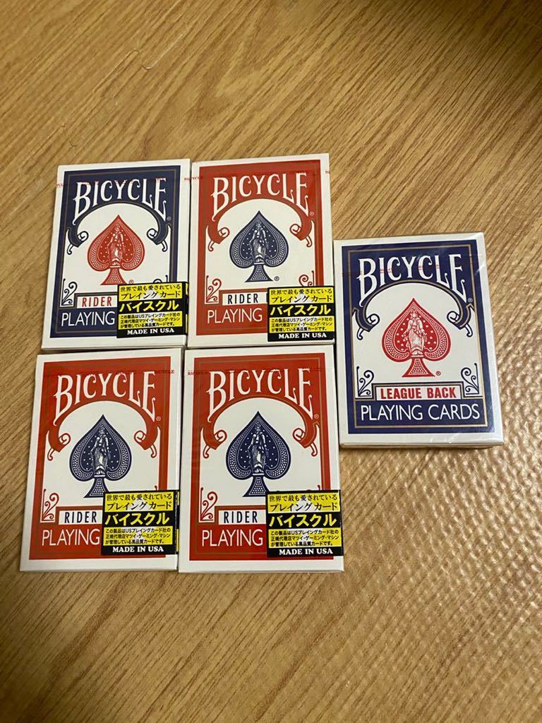 BICYCLE バイシクル トランプ OHIO 5個 トランプ BICYCLE OHIO製