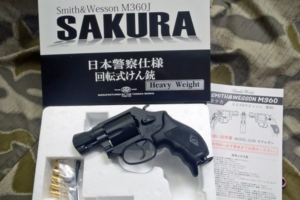 高品質，新作登場 タナカワークス S&W M360J サクラ HW(モデルガン)｜売買されたオークション情報、yahooの商品情報をアーカイブ公開 - オークファン モデルガン
