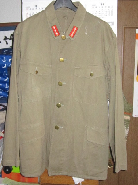 大人気，限定セール 日本陸軍 98式 東京某商店作成 サイズ大号(制服)｜売買されたオークション情報、yahooの商品情報をアーカイブ公開 - オークファン 制服