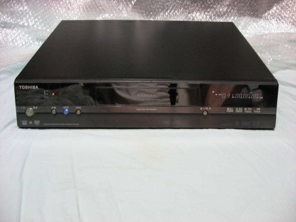 驚きの破格値，新作 DVDドライブ交換済 TOSHIBA VARDIA RD-XD92D HDD&DVDビデオレコーダー(HDD内蔵)｜売買されたオークション情報、yahooの商品情報をアーカイブ公開 - オークファン HDD内蔵