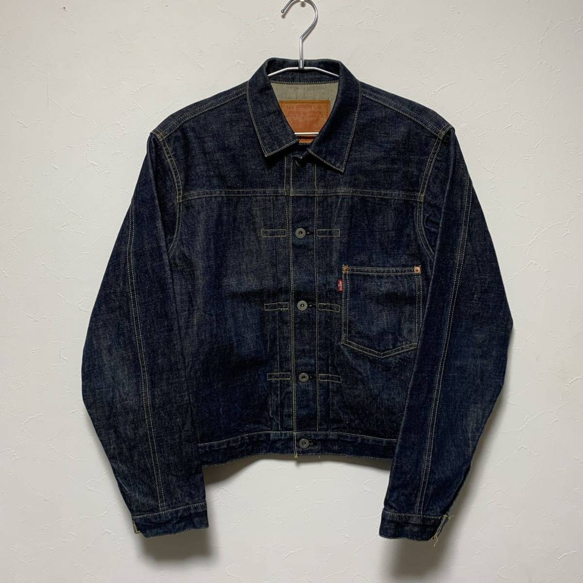 94年製 ノンウォッシュ バキバキ濃紺 Levi