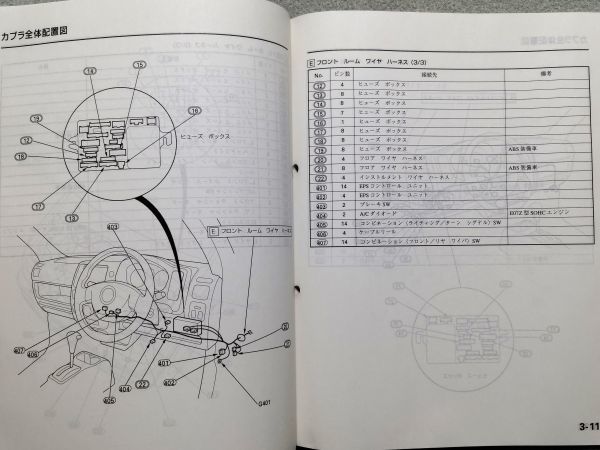 ◇◇◇Z/ゼット PA1 サービスマニュアル 配線図集 98.10◇◇◇