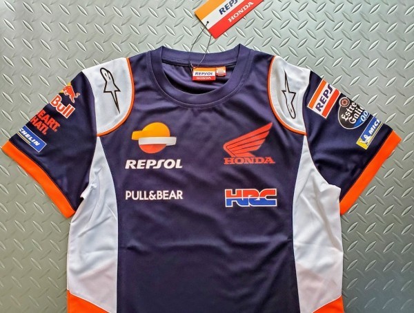 本物☆正規品】HRC Repsol レプソル ホンダ チーム Tシャツ サイズM