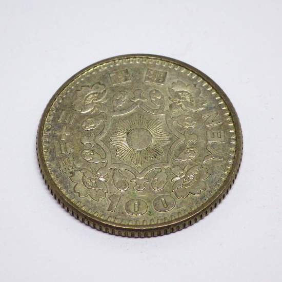 100円 鳳凰 鳳凰100円銀貨 銀貨 古銭 中古B Yahoo!オークション