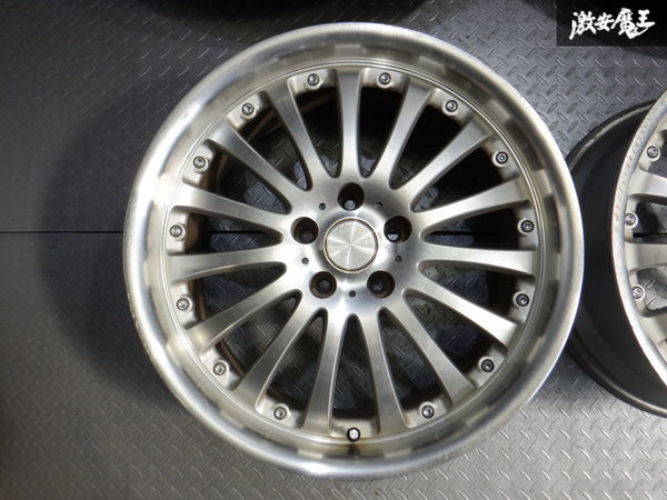 △売り切り ○EURO DESIGN ZEUS LINE ゼウスライン 19インチ 8.5J +35 