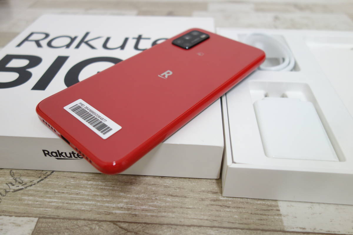 良品 Rakuten BIG S 3917JR レッド simフリー ラクテンビッグS