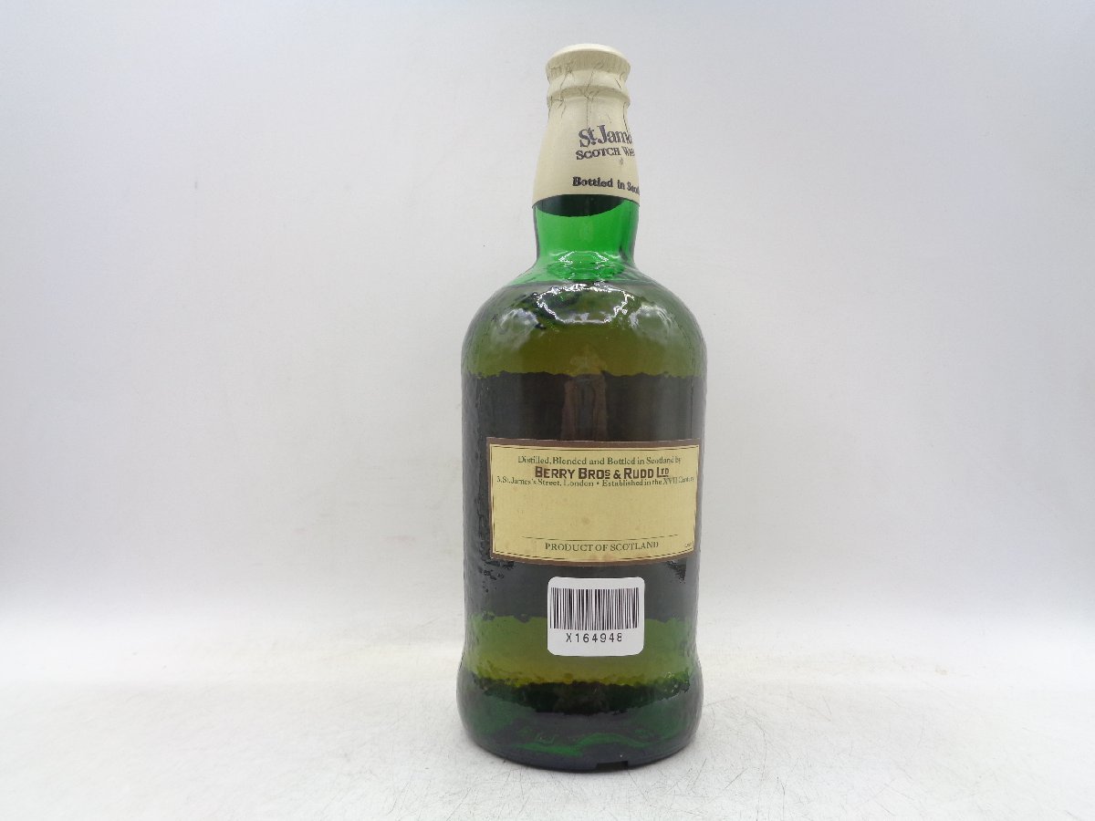 未開栓 ウイスキー セント ジェームス 12年 750ml 43% スコッチ