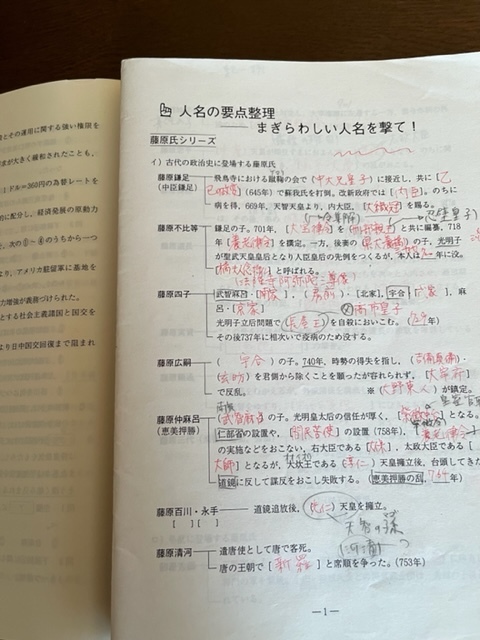 代ゼミ 日本史 この指とまれ 日本史 まとめ 編 2000/2001 冬期講習