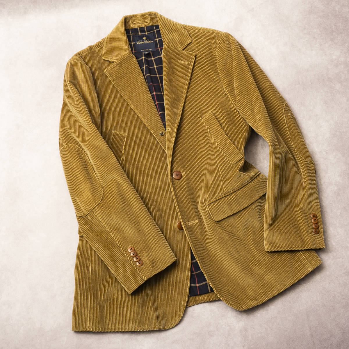 一流クラス感!!【BrooksBrothers】コーデュロイジャケット Sサイズ 秋冬テーラード ブルックスブラザーズ メンズ 管理9104