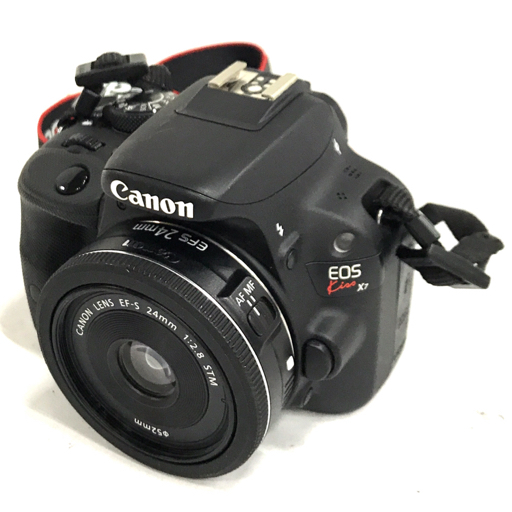 1円 Canon EOS Kiss X7 EF-S 24mm 1:2.8 STM デジタル一眼レフカメラ