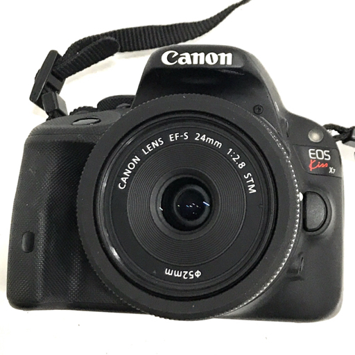 1円 Canon EOS Kiss X7 EF-S 24mm 1:2.8 STM デジタル一眼レフカメラ