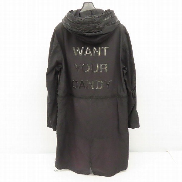 ☆UNDERCOVER/アンダーカバー 14SS メッセージプリント モッズコート