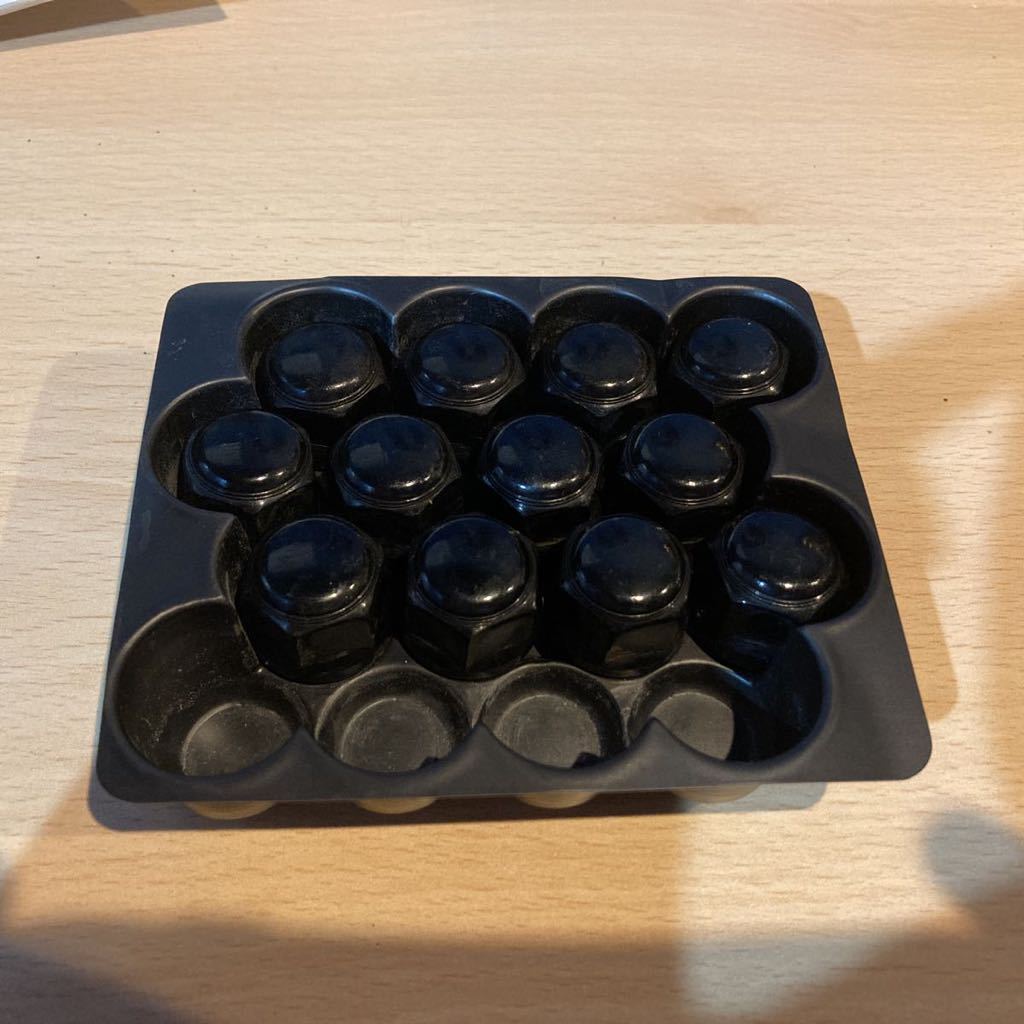 協永産業 KYO-EI ラグナット スーパーコンパクト M12×P1.25 ブラック 全長22mm 二面幅19HEX テーパー60° 袋ナット　12個分_2