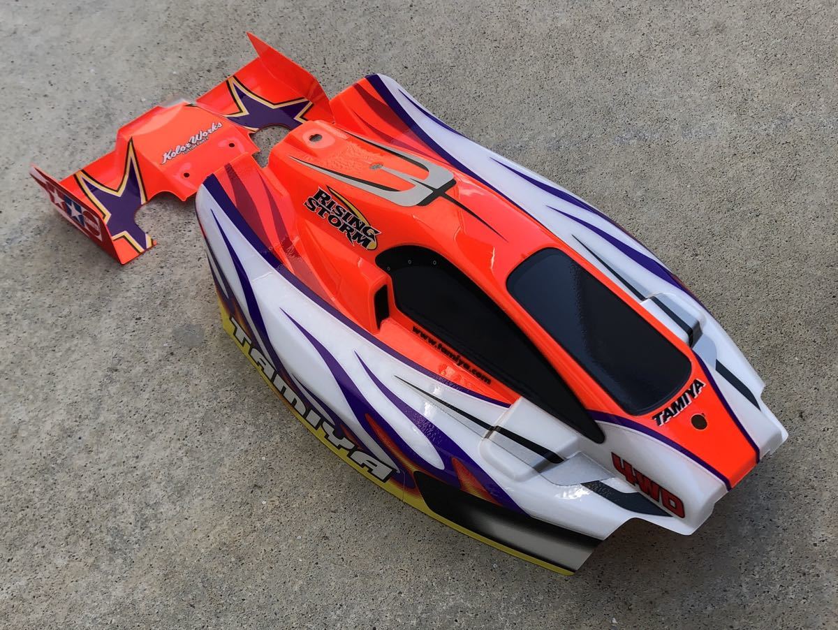 【人気，大得価】 タミヤ ライジングストーム DF-02(ボディ)｜売買されたオークション情報、yahooの商品情報をアーカイブ公開 - オークファン ボディ