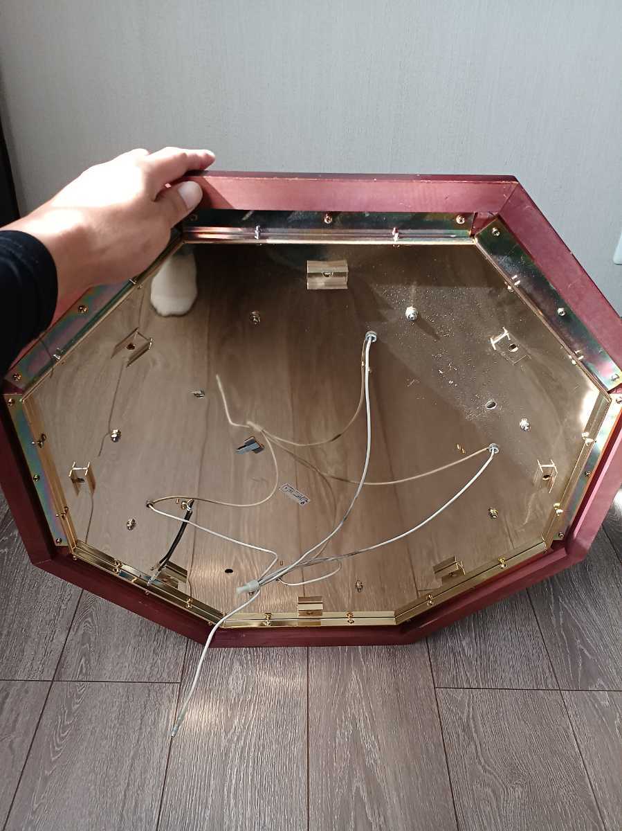 シャンデリア ゴールドキング デコトラ 観光バス 当時物 レトロ サロンバス 壁掛け トラック野郎 希少 柱灯 バス 希少品 長方形 エスライト 水中花