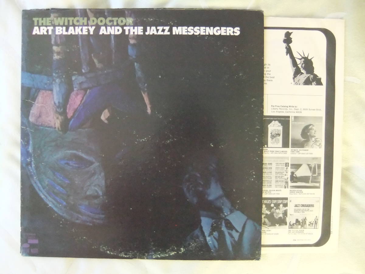 定番，新作 オリジナルArt Blakey/THE WITCH DOCTOR Blue Note BST84258 LIBERTY/VAN GELDER(ジャズ一般)｜売買されたオークション情報、yahooの商品情報をアーカイブ公開 - オークファン ジャズ一般